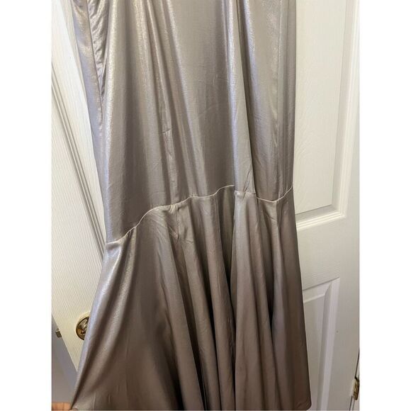 COS METALLIC SLIP DRESS - Picture 9 of 16